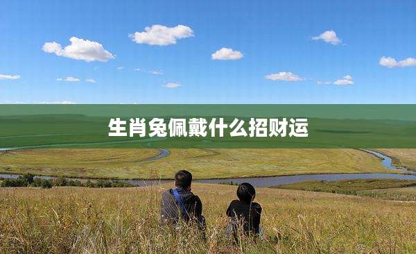 生肖兔佩戴什么招财运