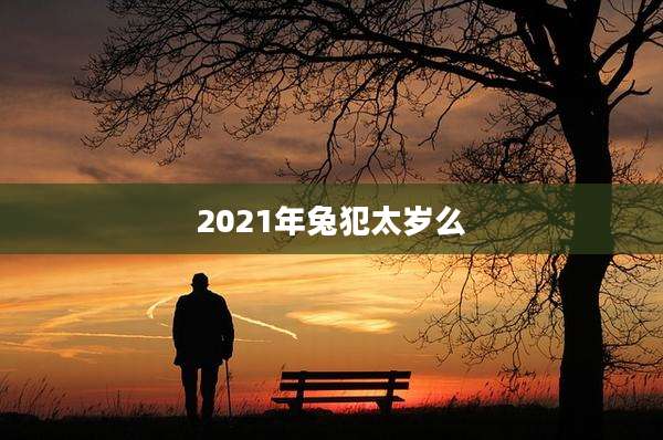 2021年兔犯太岁么