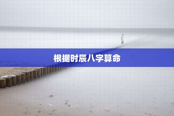 根据时辰八字算命
