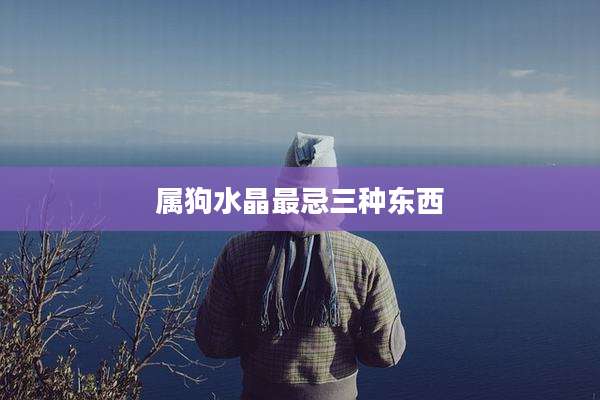 属狗水晶最忌三种东西