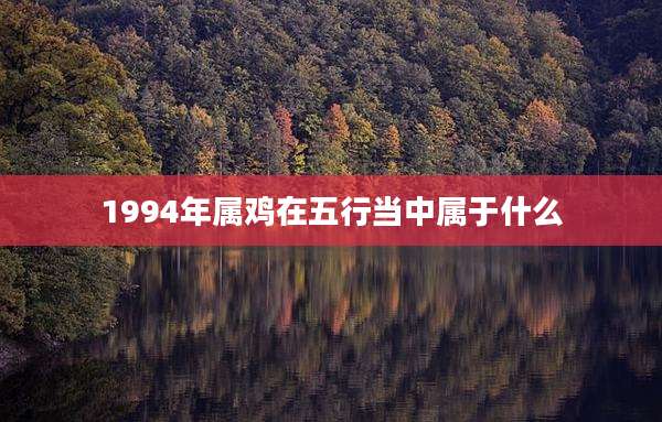 1994年属鸡在五行当中属于什么