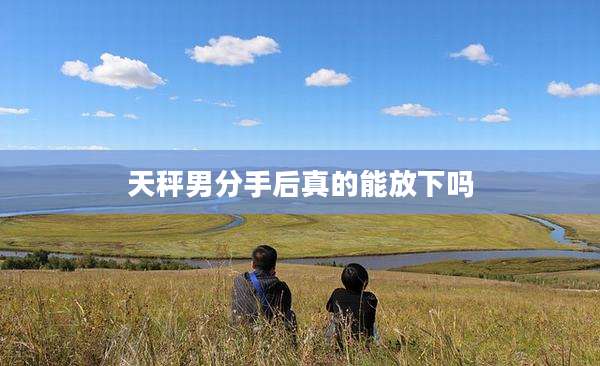 天秤男分手后真的能放下吗