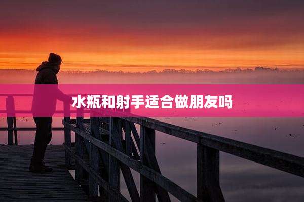 水瓶和射手适合做朋友吗