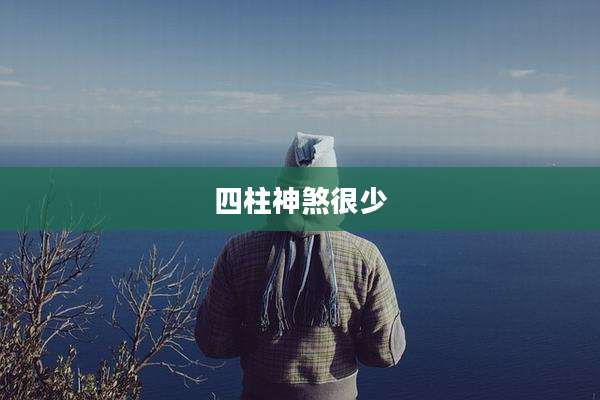 四柱神煞很少