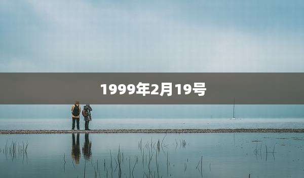 1999年2月19号