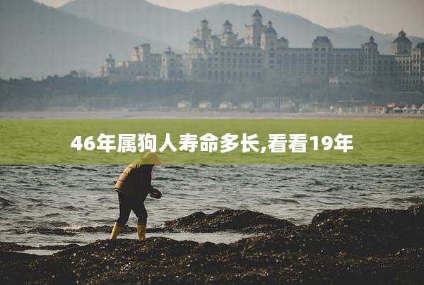 46年属狗人寿命多长,看看19年