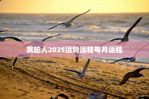 属蛇人2025运势运程每月运程