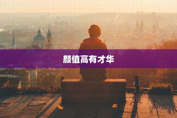 颜值高有才华