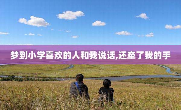 梦到小学喜欢的人和我说话,还牵了我的手