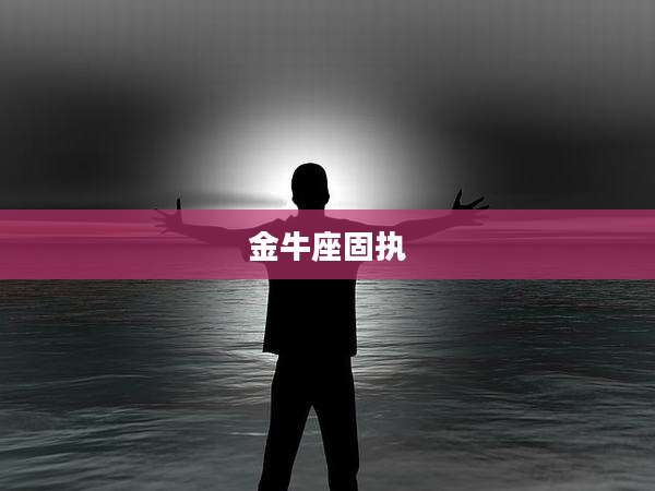 金牛座固执