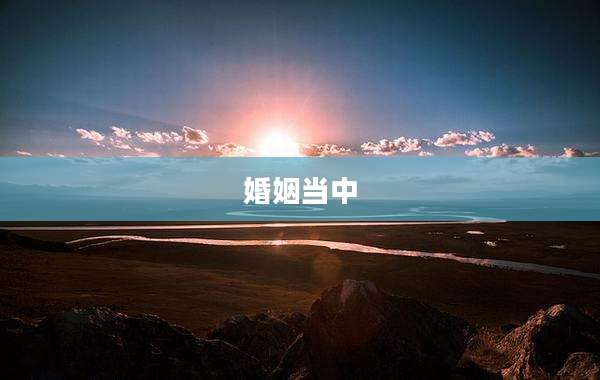 婚姻当中