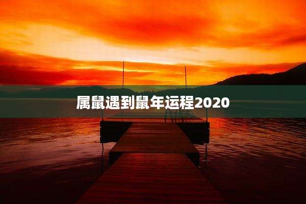 属鼠遇到鼠年运程2020