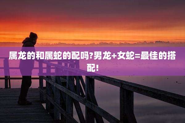 属龙的和属蛇的配吗?男龙+女蛇=最佳的搭配!