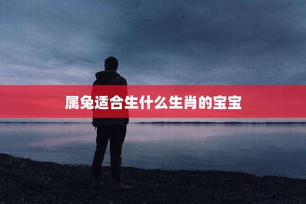 属兔适合生什么生肖的宝宝