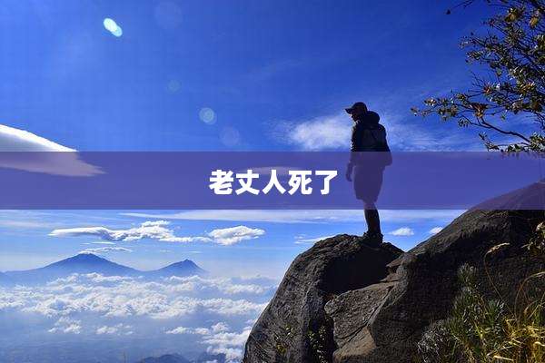老丈人死了