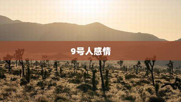 9号人感情