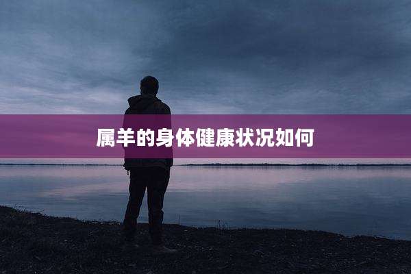 属羊的身体健康状况如何
