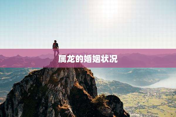 属龙的婚姻状况