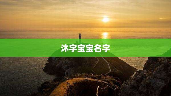 沐字宝宝名字