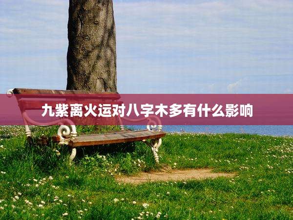 九紫离火运对八字木多有什么影响