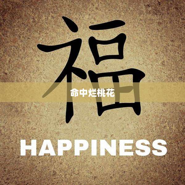命中烂桃花