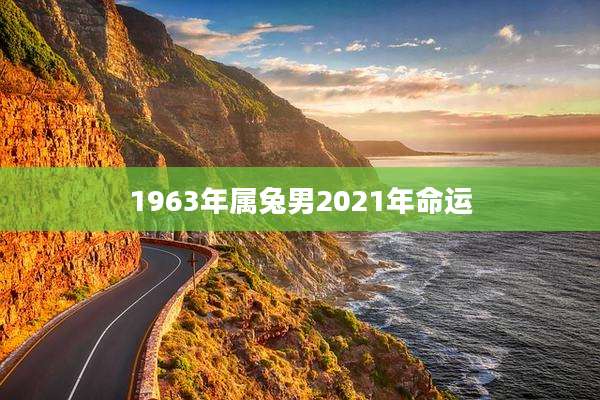 1963年属兔男2021年命运