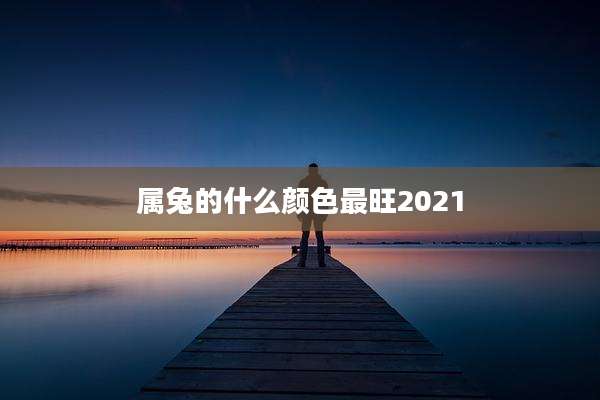 属兔的什么颜色最旺2021