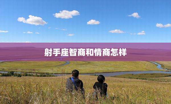 射手座智商和情商怎样