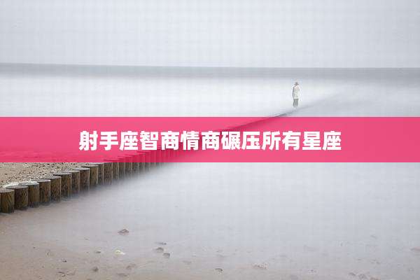 射手座智商情商碾压所有星座