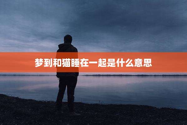 梦到和猫睡在一起是什么意思