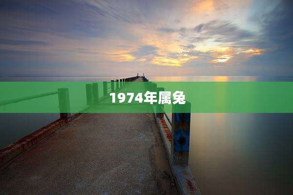1974年属兔