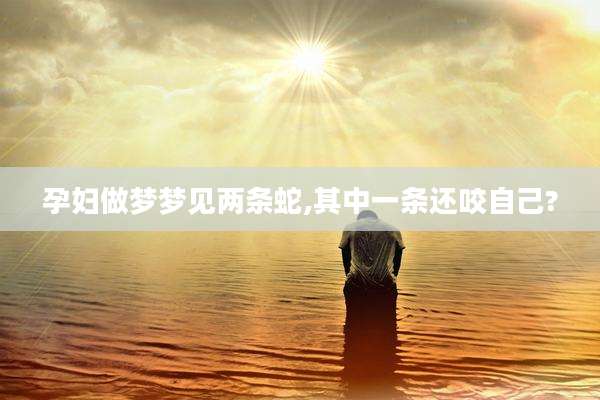 孕妇做梦梦见两条蛇,其中一条还咬自己?