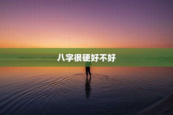 八字很硬好不好