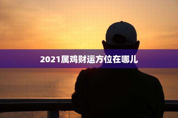 2021属鸡财运方位在哪儿