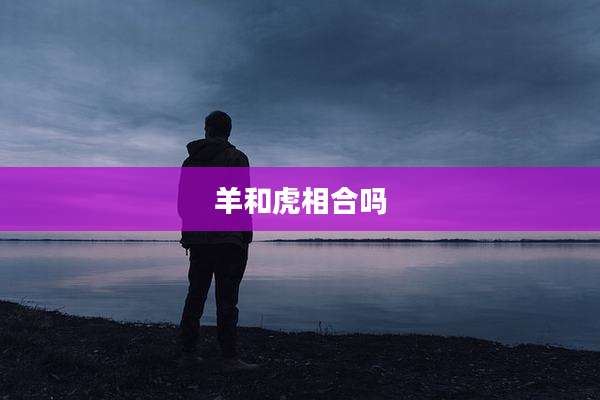 羊和虎相合吗