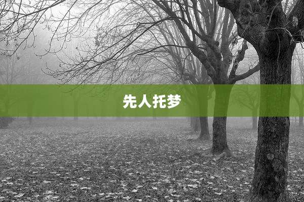 先人托梦
