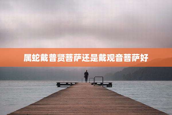 属蛇戴普贤菩萨还是戴观音菩萨好