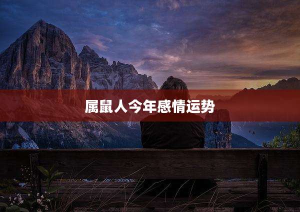 属鼠人今年感情运势