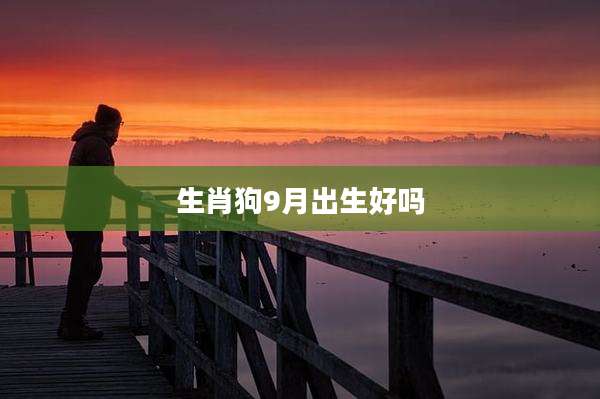 生肖狗9月出生好吗
