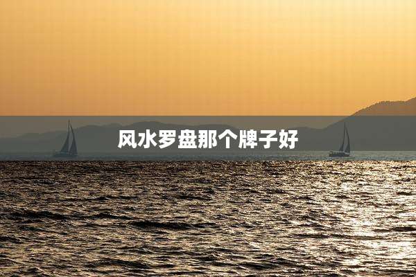 风水罗盘那个牌子好