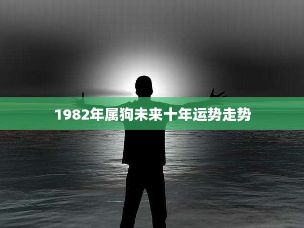 1982年属狗未来十年运势走势