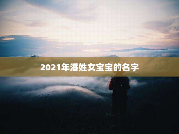 2021年潘姓女宝宝的名字