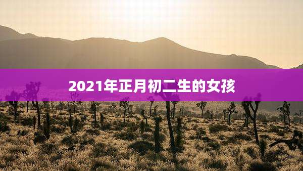 2021年正月初二生的女孩