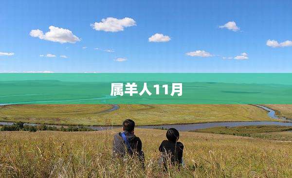属羊人11月