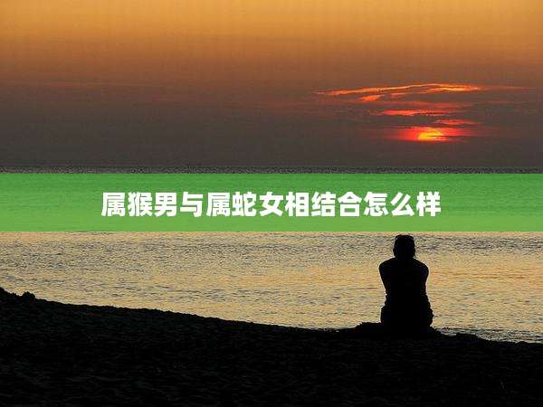 属猴男与属蛇女相结合怎么样