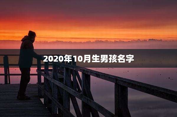 2020年10月生男孩名字