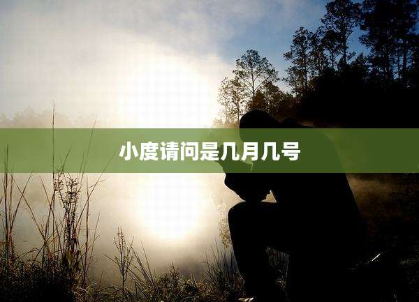 小度请问是几月几号