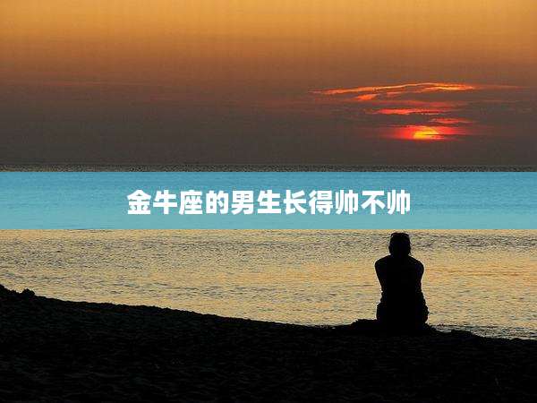 金牛座的男生长得帅不帅