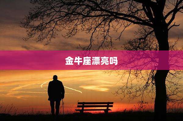 金牛座漂亮吗