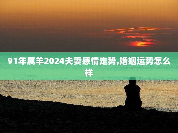 91年属羊2024夫妻感情走势,婚姻运势怎么样